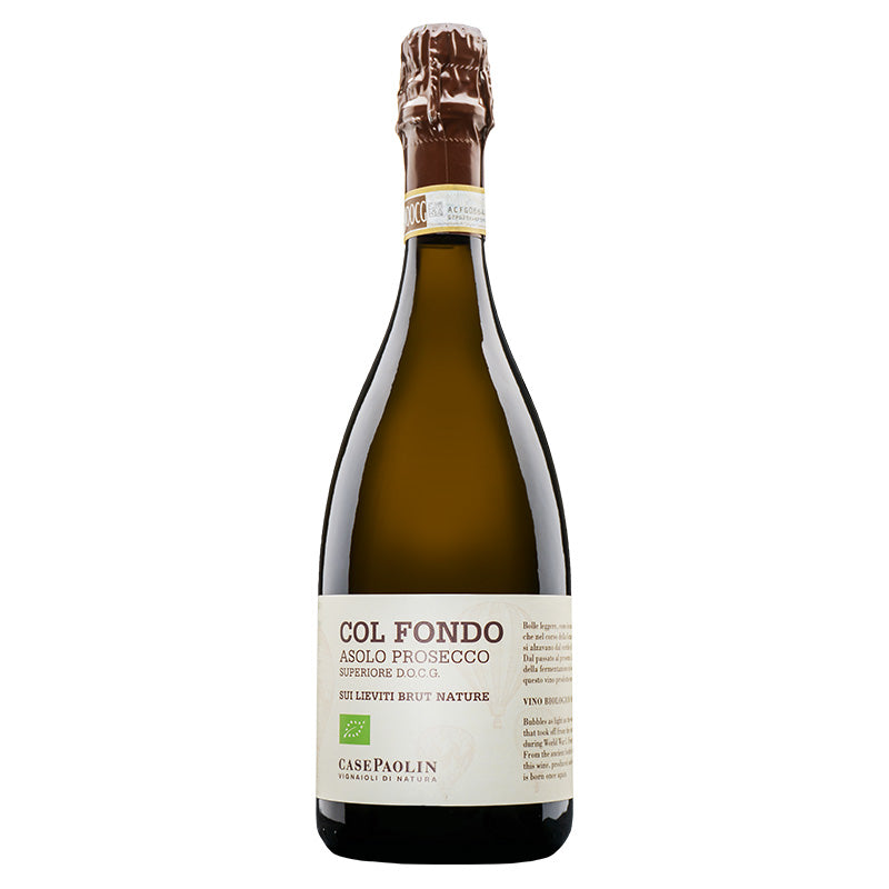Asolo Prosecco Superiore DOCG Col Fondo Brut Nature, 2020 (0,75l) Wein
