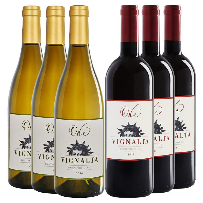 Vignalta Ode Bianco & Rosso im 6er-Pack (4,5l) Wein