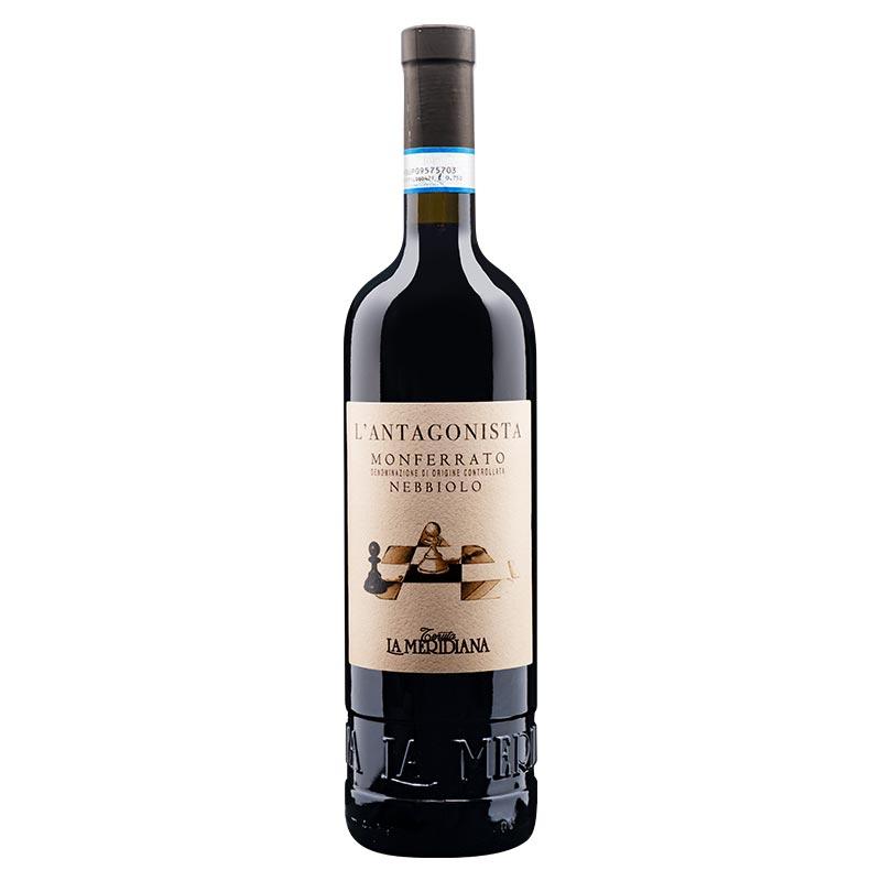 Tenuta La Meridiana: L’Antagonista Monferrato Nebbiolo D.O.C., 2019 (0,75l) Wein (6824308048025)