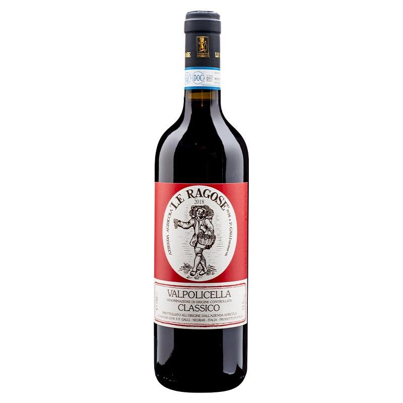 Tenuta Le Ragose: Valpolicella Classico D.O.C., 2018 (0,75l) Wein (6824310636697)